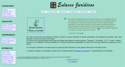 Desktop Screenshot of enlacesjuridicos.com.ar